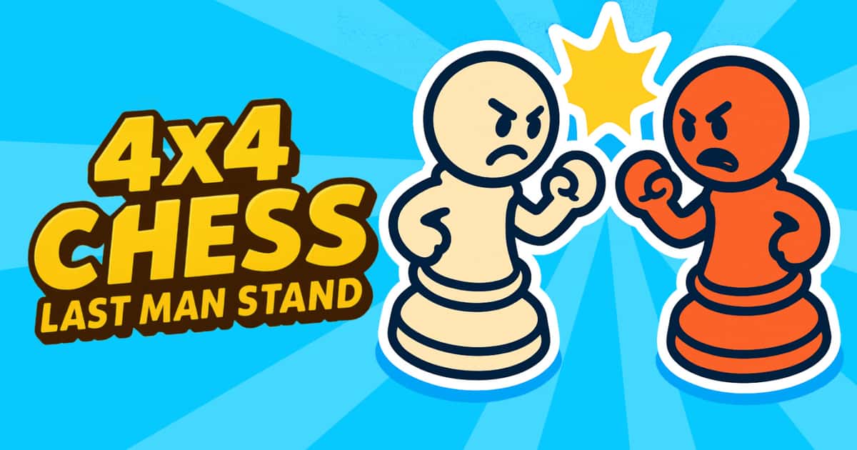 Strategy - 4x4 Chess Game Cover