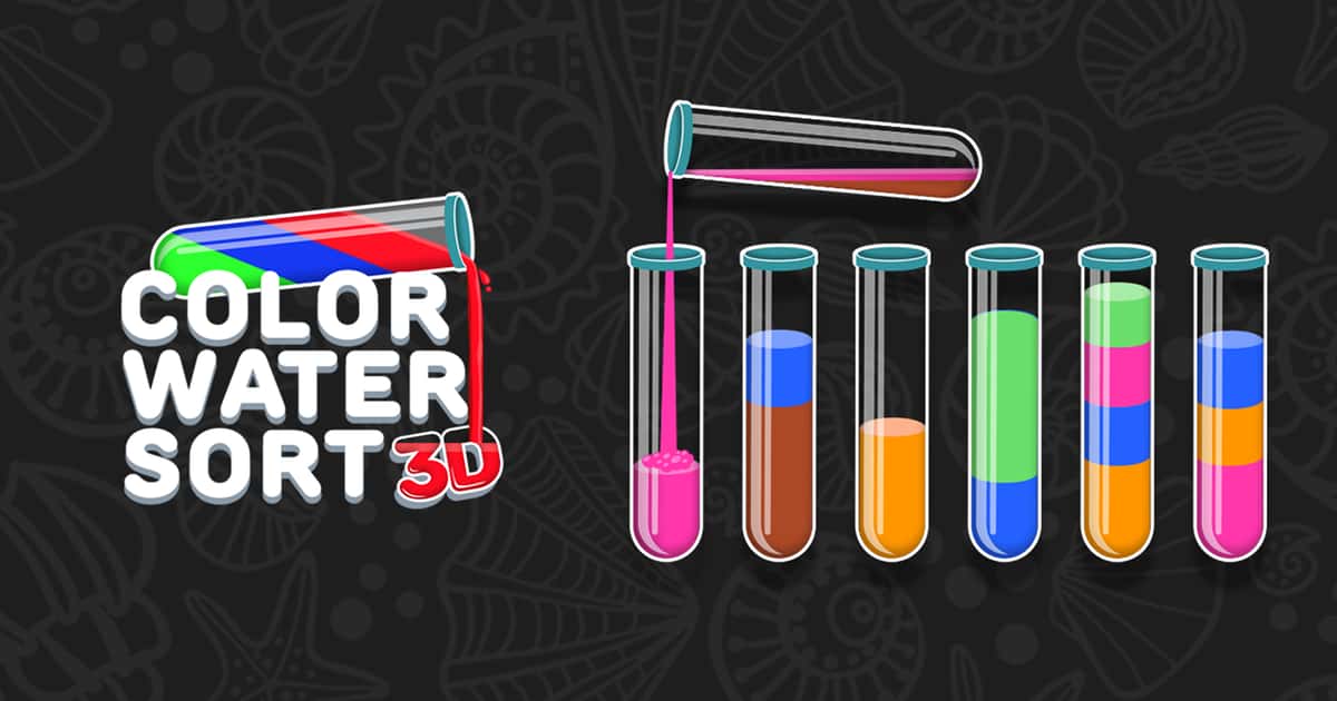 Puzzle-Color Water Sort 3D Game Cover