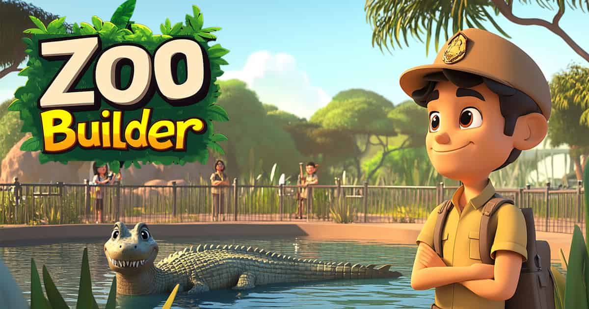 Idle Zoo Game Cover