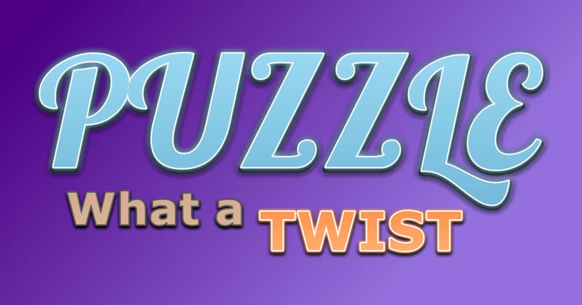 Puzzle What a Twist Game Cover