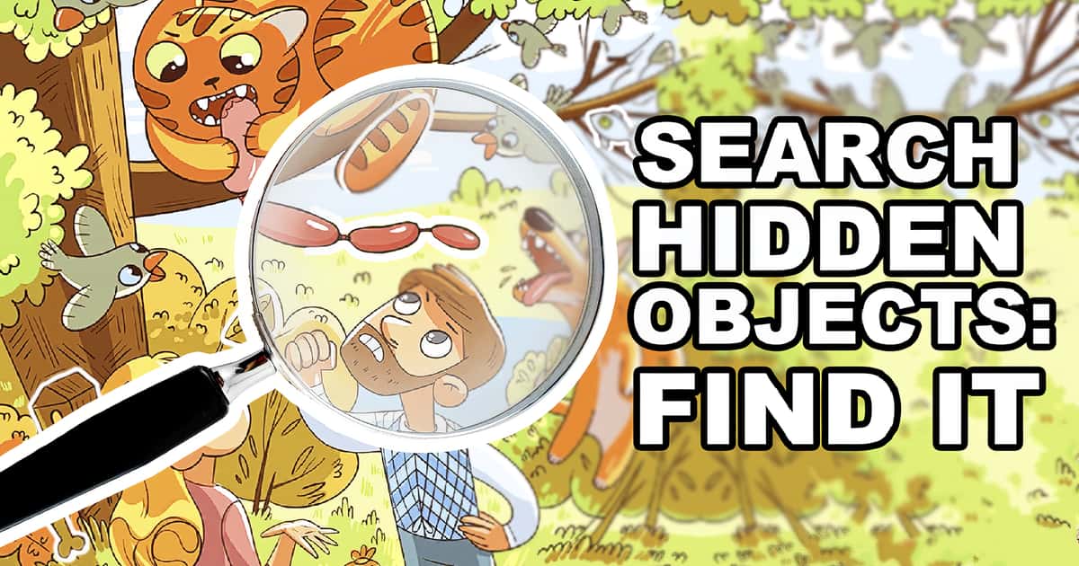 Puzzle-Search Hidden Objects: Find Them Game Cover