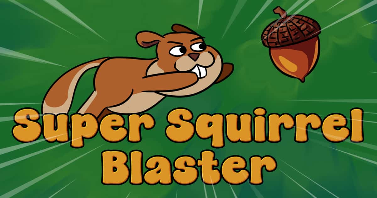 Action-Super Squirrel Blaster Game Cover