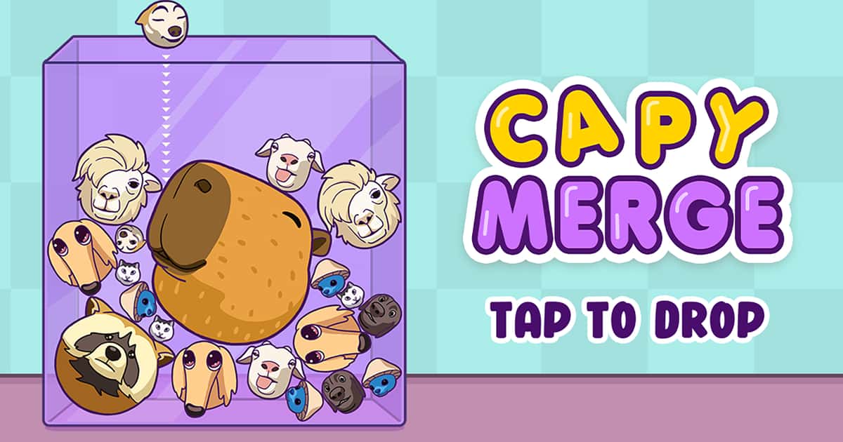 Puzzle-Watermelon Puzzle Capy Merge Game Cover