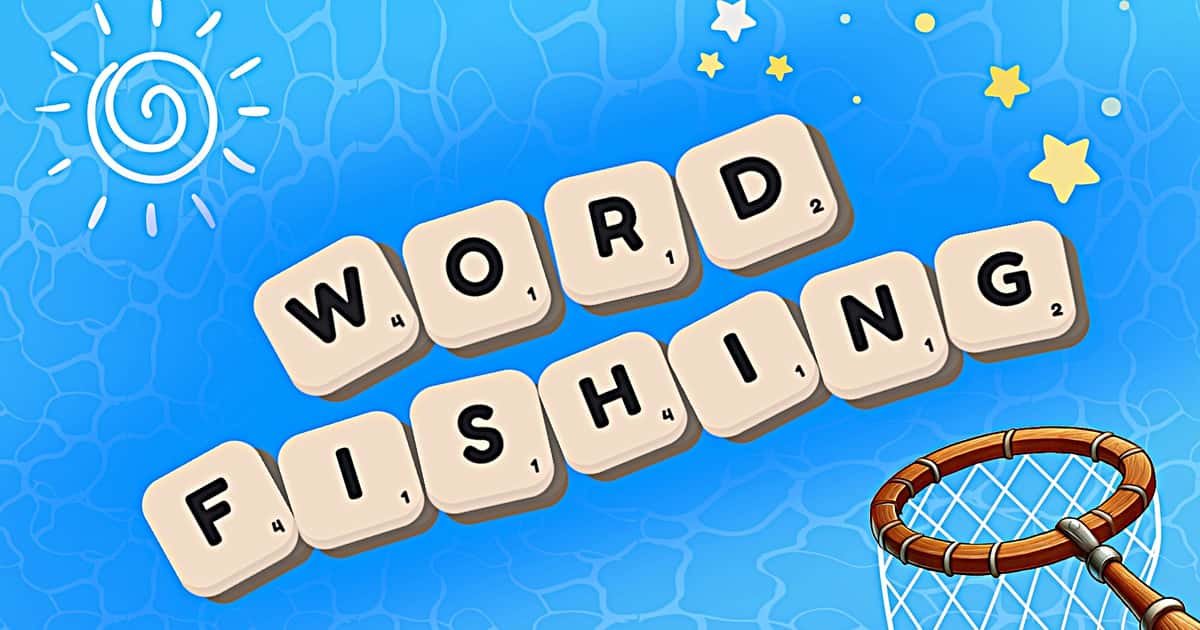 Puzzle-Word Fishing Game Cover
